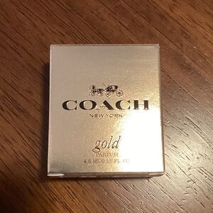 Coach Gold Deluxe Sample New